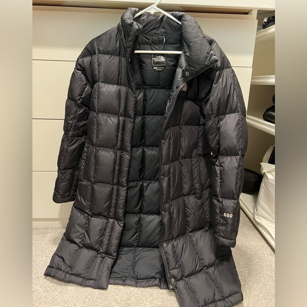 The North Face 600 Coat Mid Length Quilted Puffer